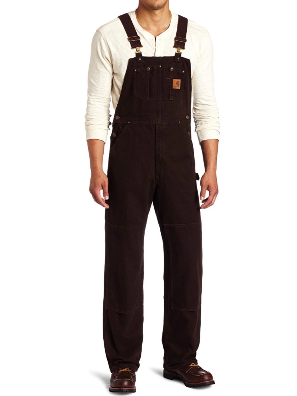 Carhartt Carhartt Men's Sandstone Bib Overall/Unlined R06 38x32
